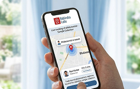 Live tracking of phlebotomist